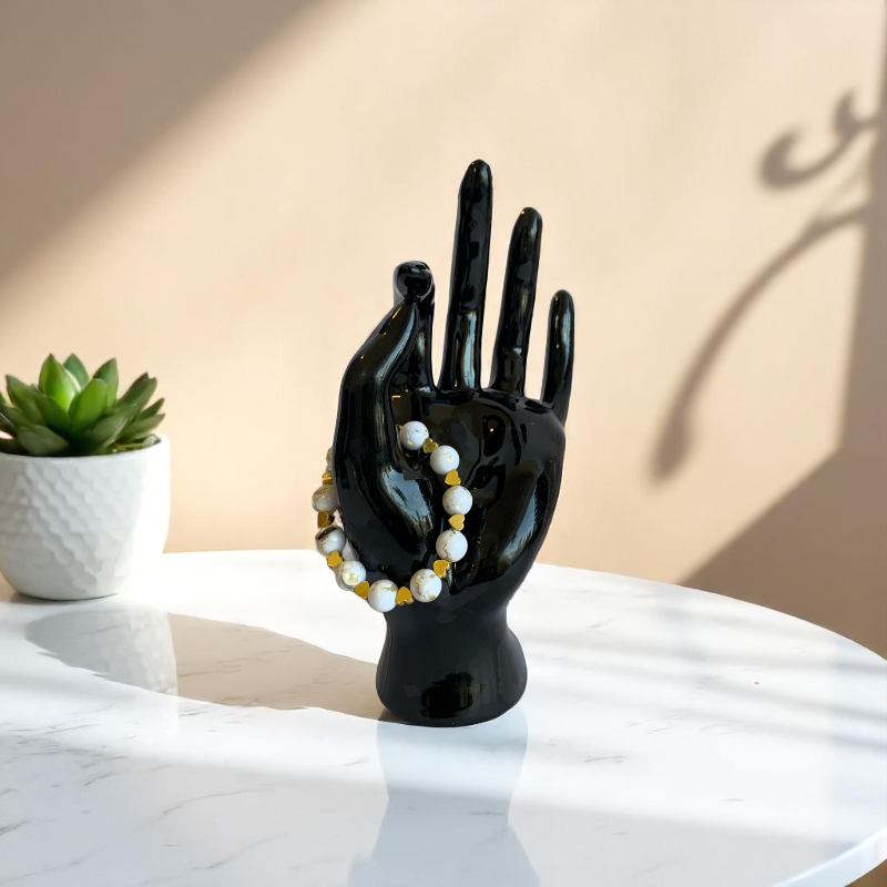 Pearl Glow Bracelet | Mother of Pearl - For Kids Girls | Includes: Bracelet