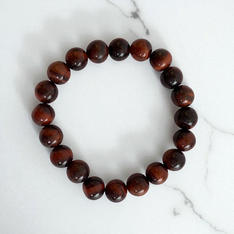 Courage Bracelet | Red Tiger Eye - For Unisex | Includes: Bracelet