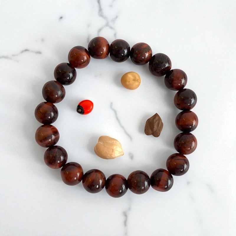 Courage Bracelet | Red Tiger Eye - For Unisex | Includes: Bracelet