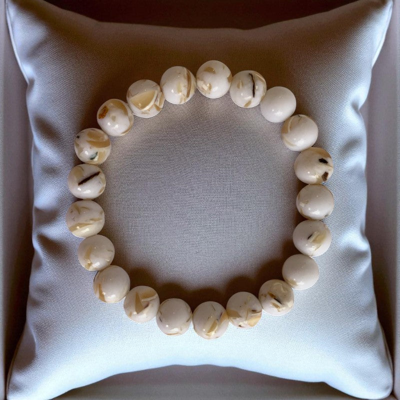 Pearl Glow Bracelet | Mother Of Pearl - For Unisex | Includes: Bracelet