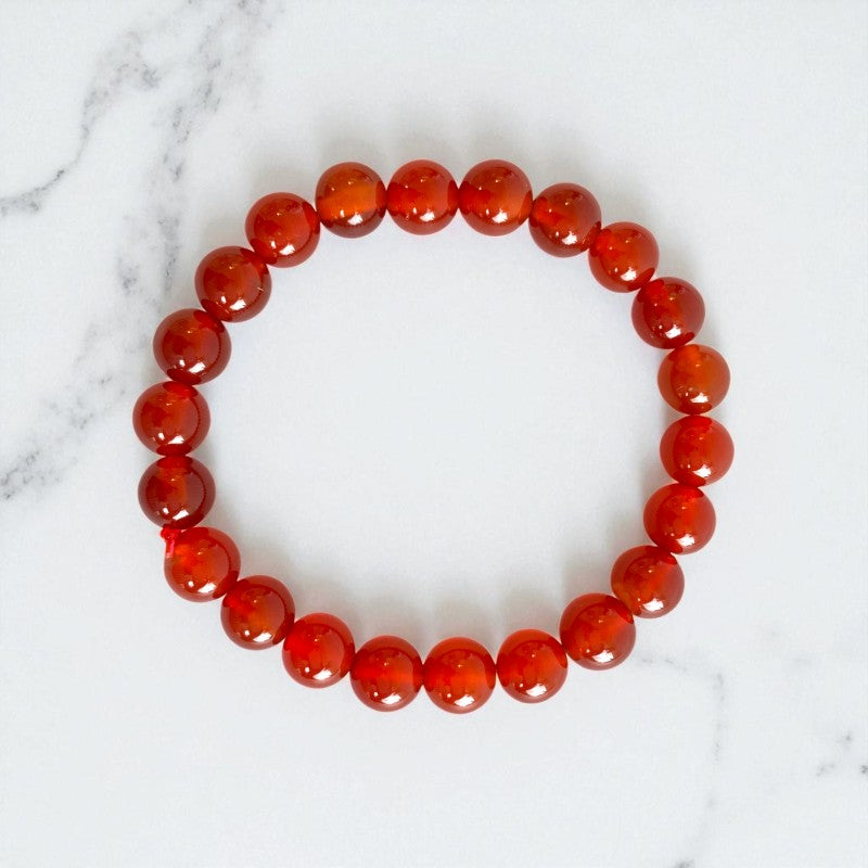 Energy Bracelet | Carnelian - For Unisex | Includes: Bracelet