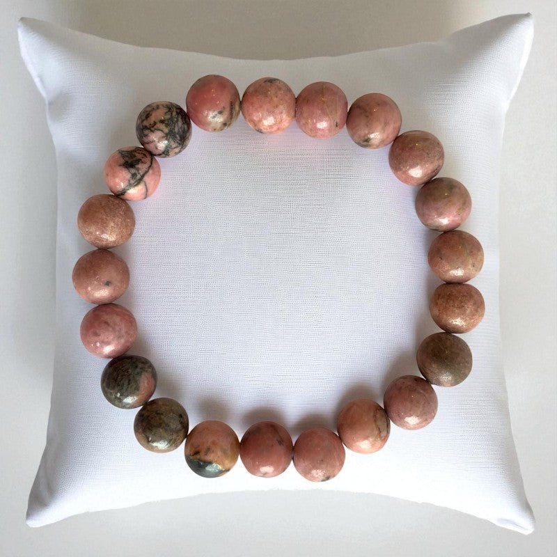 Love Bracelet | Rhodonite - For Unisex | Includes: Bracelet