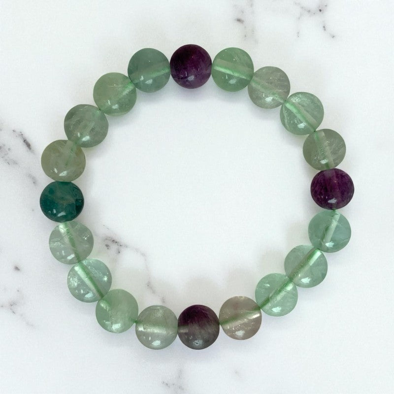 Focus Bracelet | Fluorite - For Unisex | Includes: Bracelet