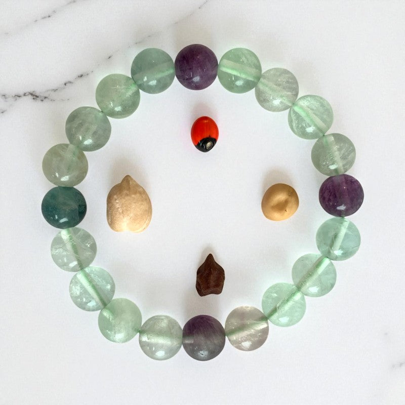 Focus Bracelet | Fluorite - For Unisex | Includes: Bracelet