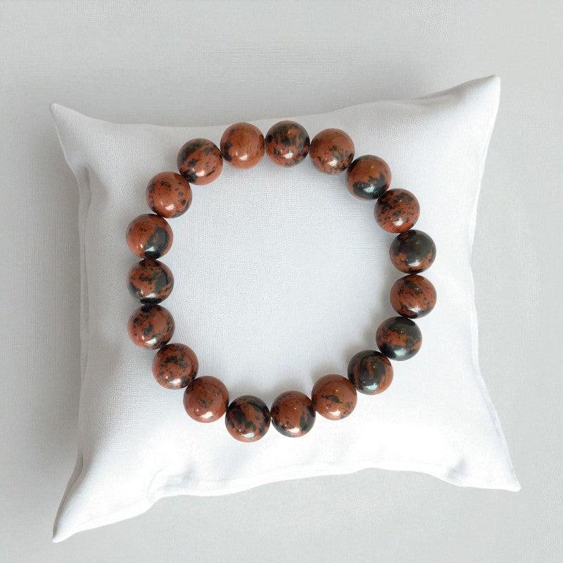 Grounded Bracelet | Mahogany Obsidian - For Unisex | Includes: Bracelet