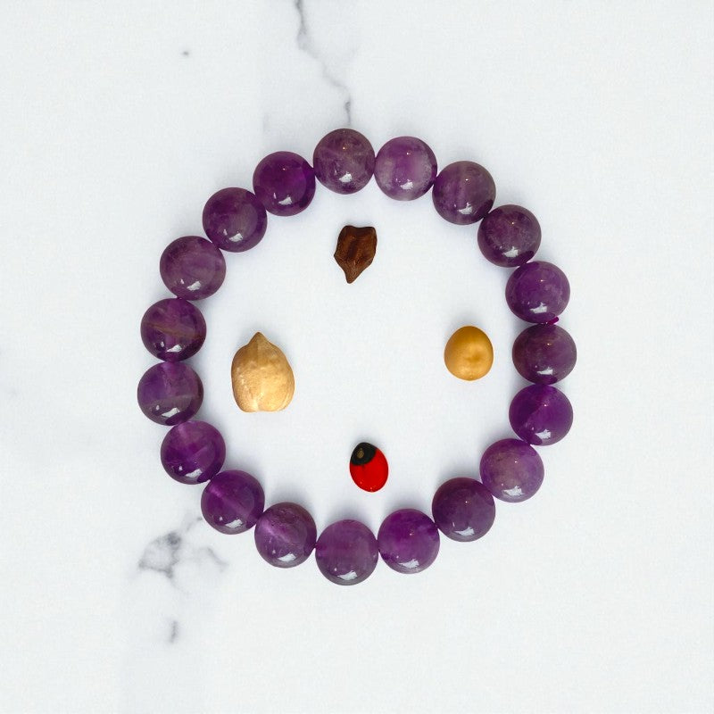 Calm Bracelet | Amethyst - For Unisex | Includes: Bracelet