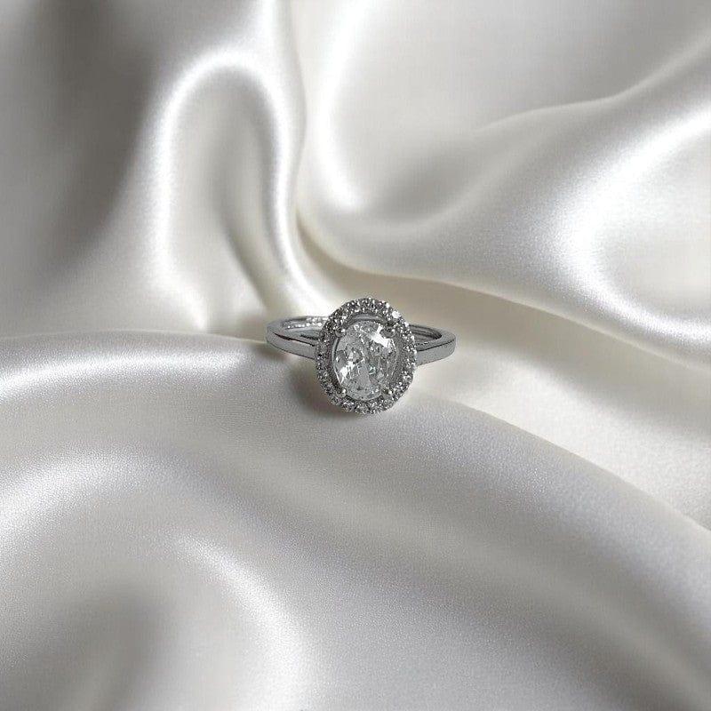 Sphere Ring | 925 Silver & Zircon - For Women | Includes: Ring