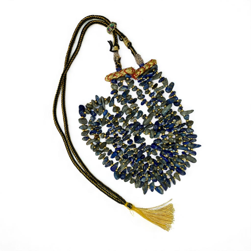 Royal Cosmos Layered Necklace | Lapis Lazuli Stone - For Women | Includes: Necklace