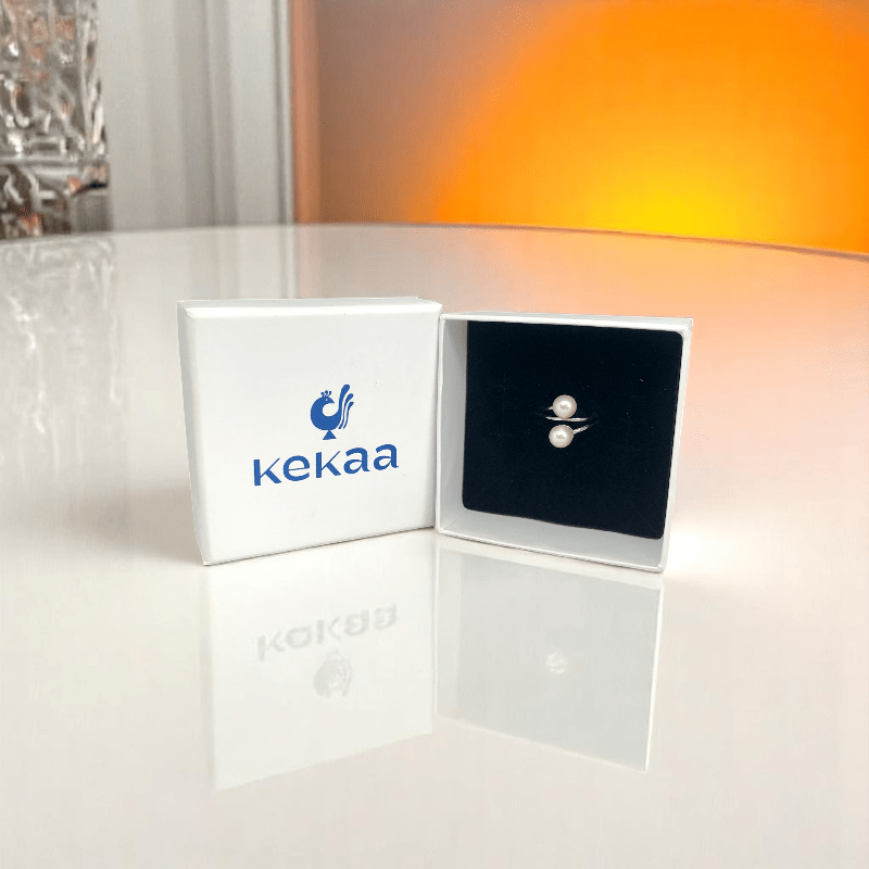 Celestial Pearl Ring | 925 Silver & Pearl - For Women | Includes: Ring