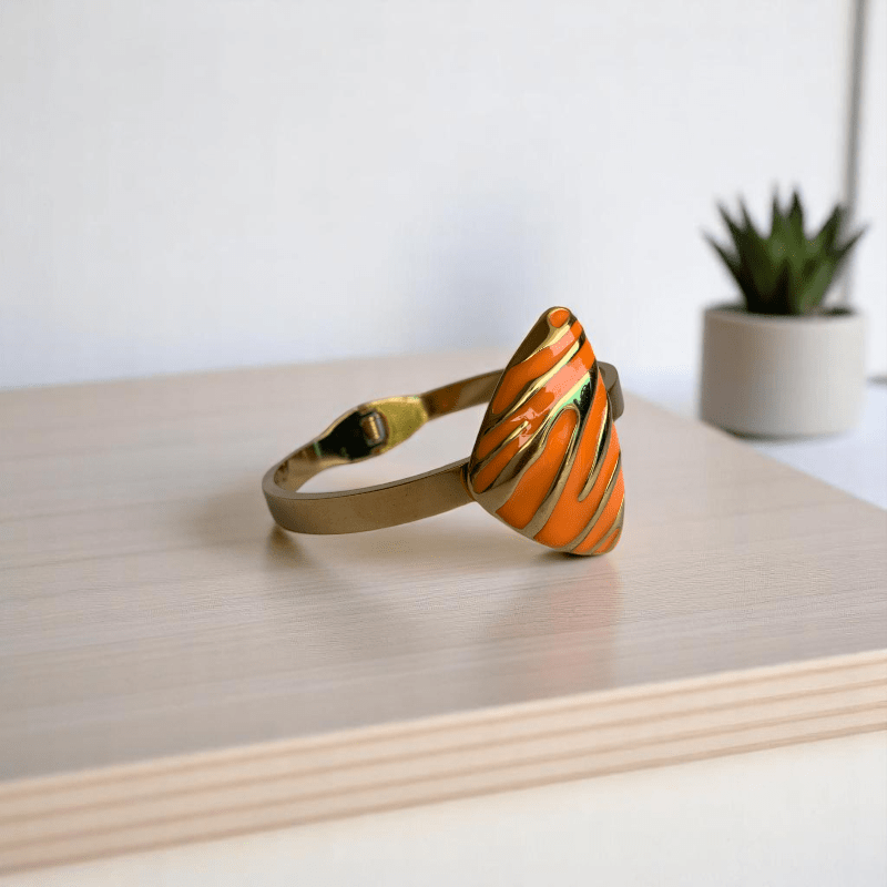 Luminous Prism Set | PVD 18k Gold Plated - For Women | Includes: Necklace, Bracelet, Earrings, Ring