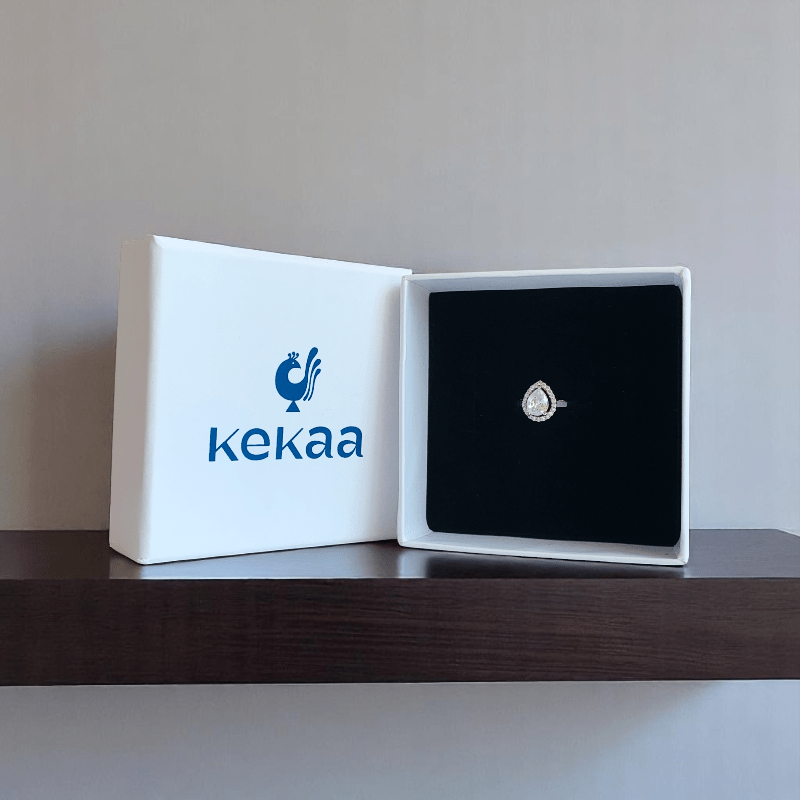 Lustrous Zircon Ring | 925 Silver & Zircon - For Women | Includes: Ring