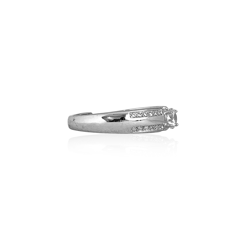 Serene Shine Ring | 925 Silver & Zircon - For Women | Includes: Ring