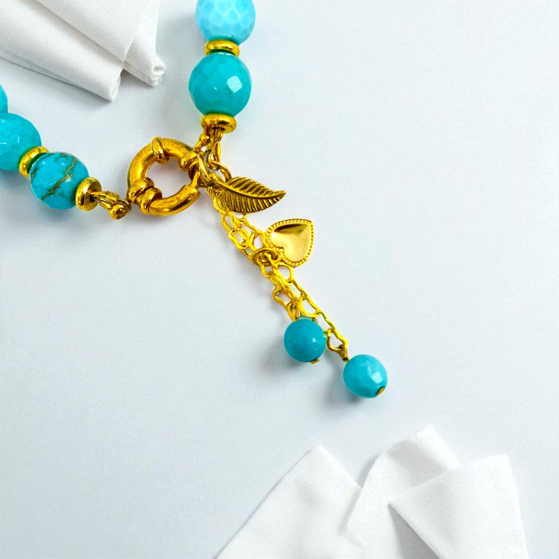AquaMood Bracelet | Turquoise Stone - For Women | Includes: Bracelet