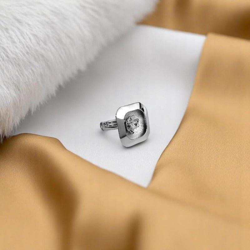Rosebud Radiance Ring | 925 Silver - For Women | Includes: Ring