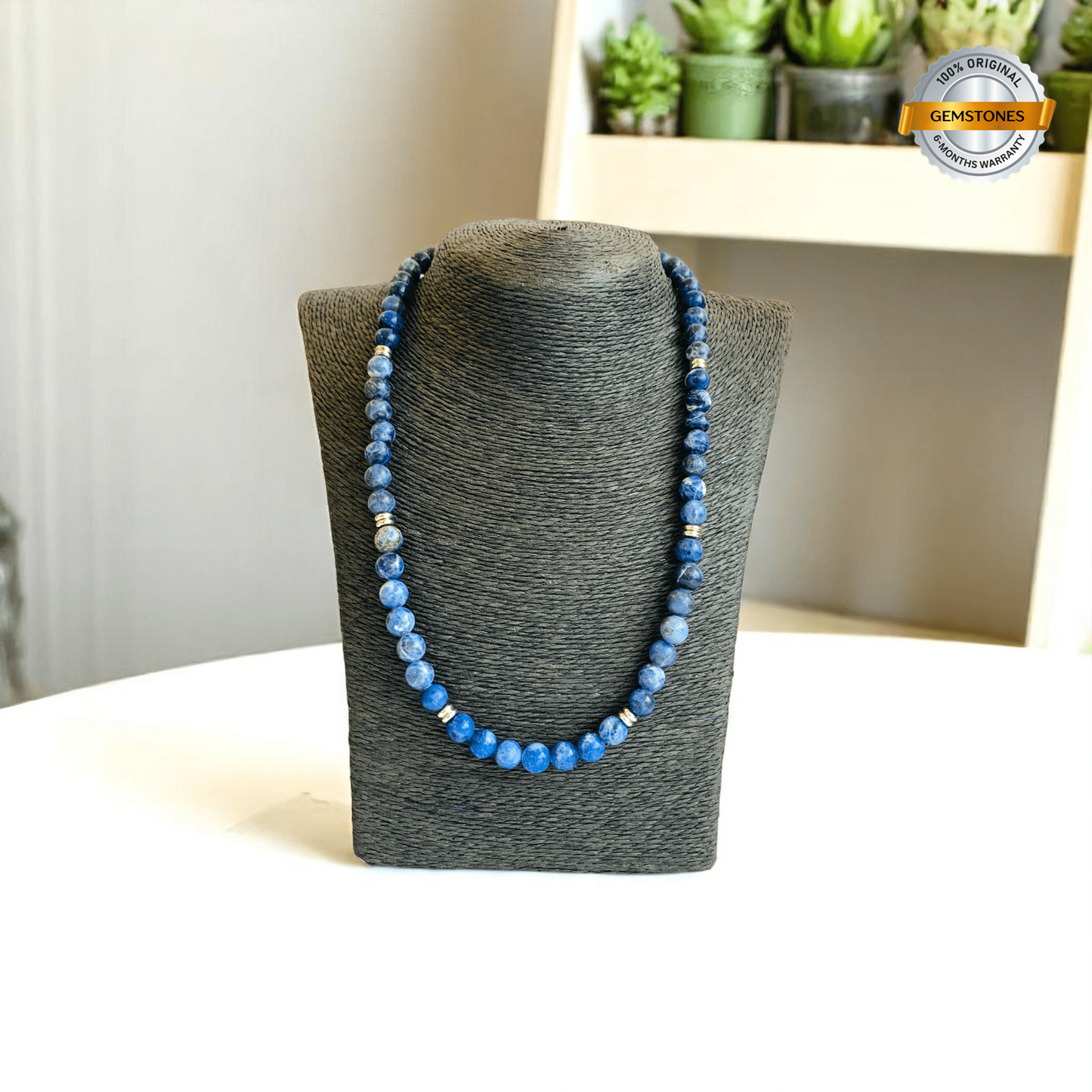 Mindful Muse Necklace | Sodalite Stone - For All | Includes: Necklace