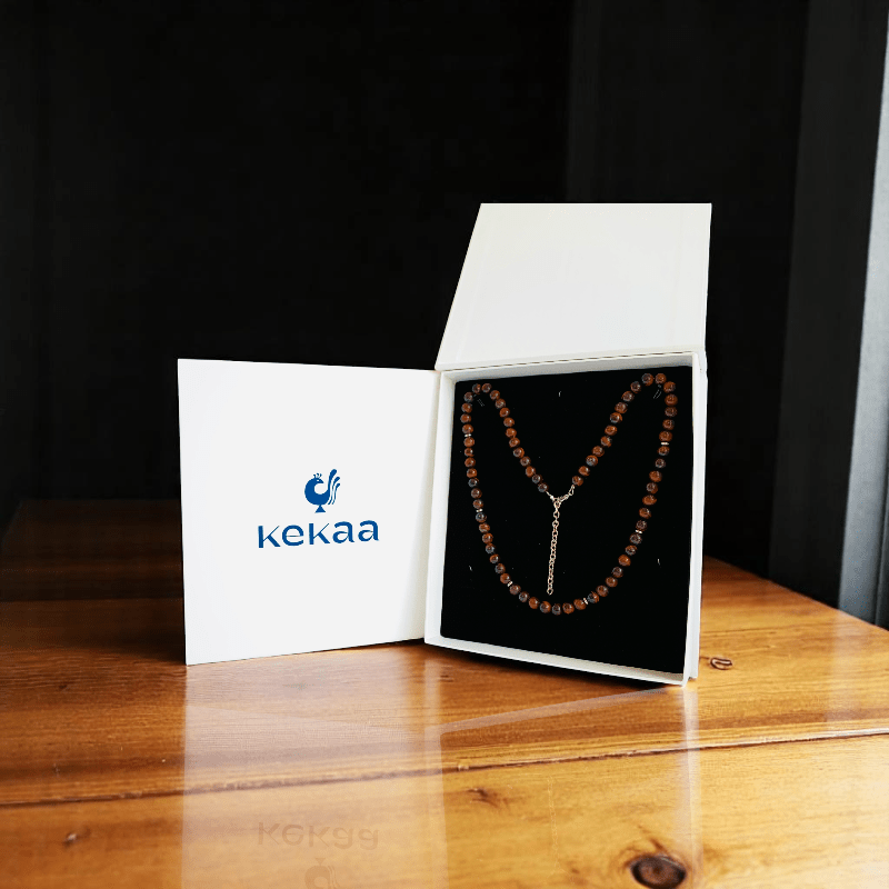 Grounded Flame Necklace | Red Tiger Eye Stone - For All | Includes: Necklace