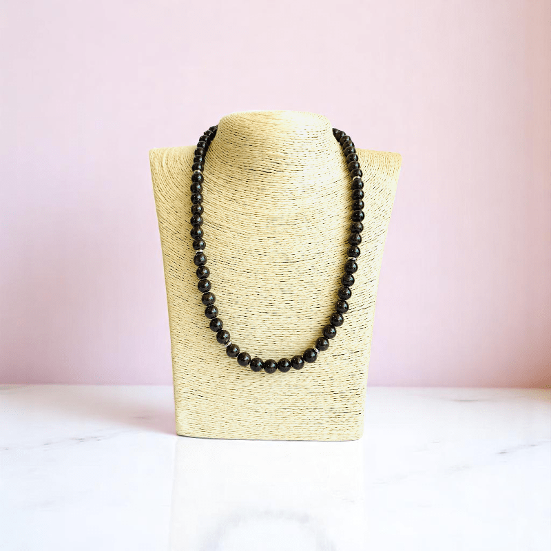 Radiant Rouge Necklace | Garnet Stone - For All | Includes: Necklace