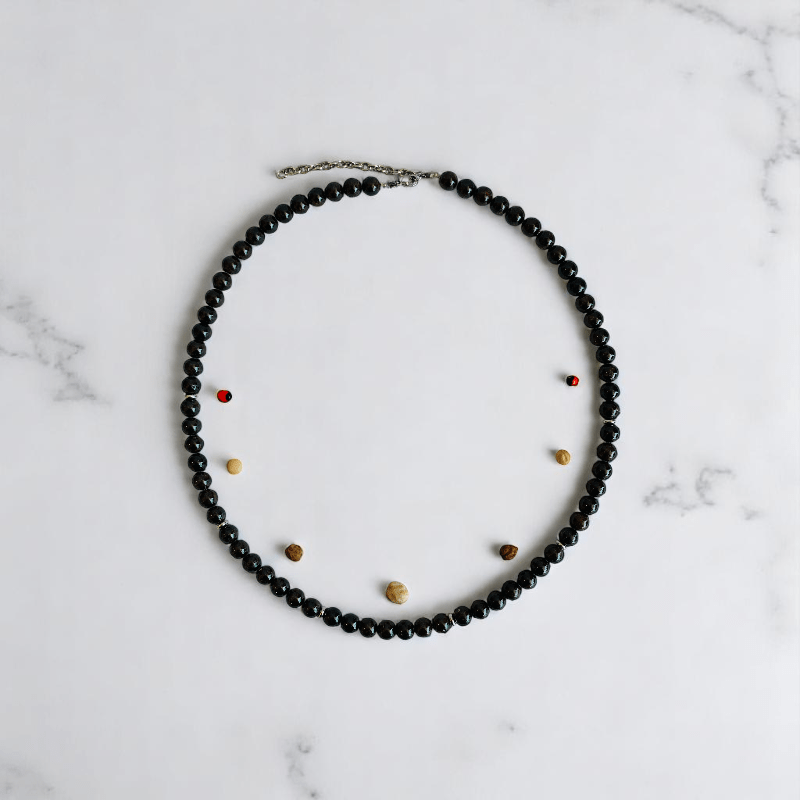 Radiant Rouge Necklace | Garnet Stone - For All | Includes: Necklace