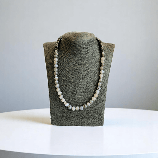 Horizon Necklace | Botswana Stone - For All | Includes: Necklace
