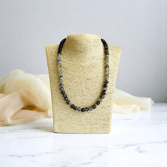 Dragon’s Heart Necklace | Dragon Vein Agate Stone - For All | Includes: Necklace
