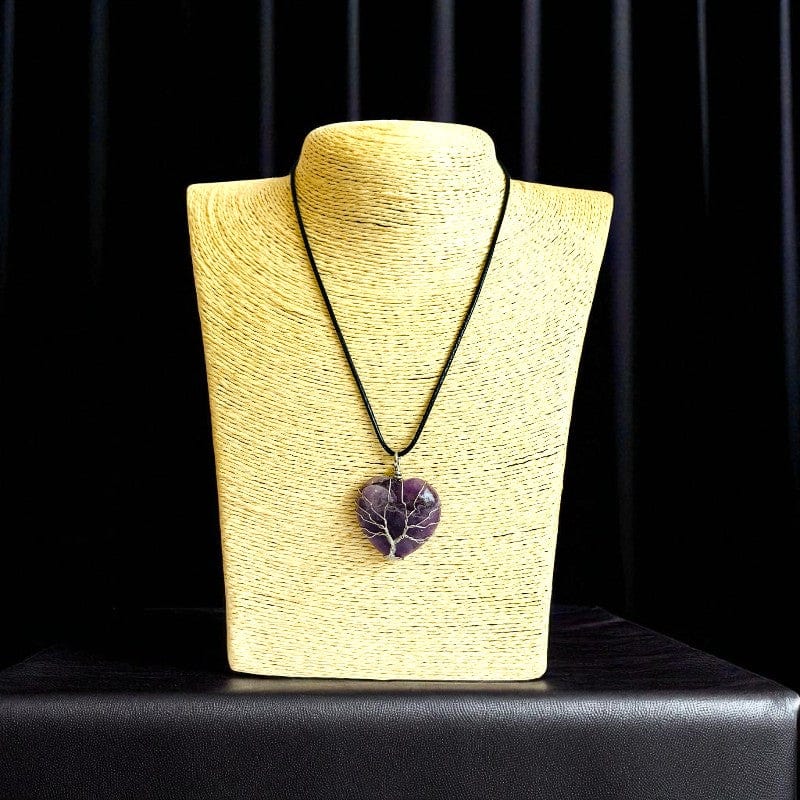 Tree of Life Calm Necklace | Amethyst - For Women | Includes: Necklace
