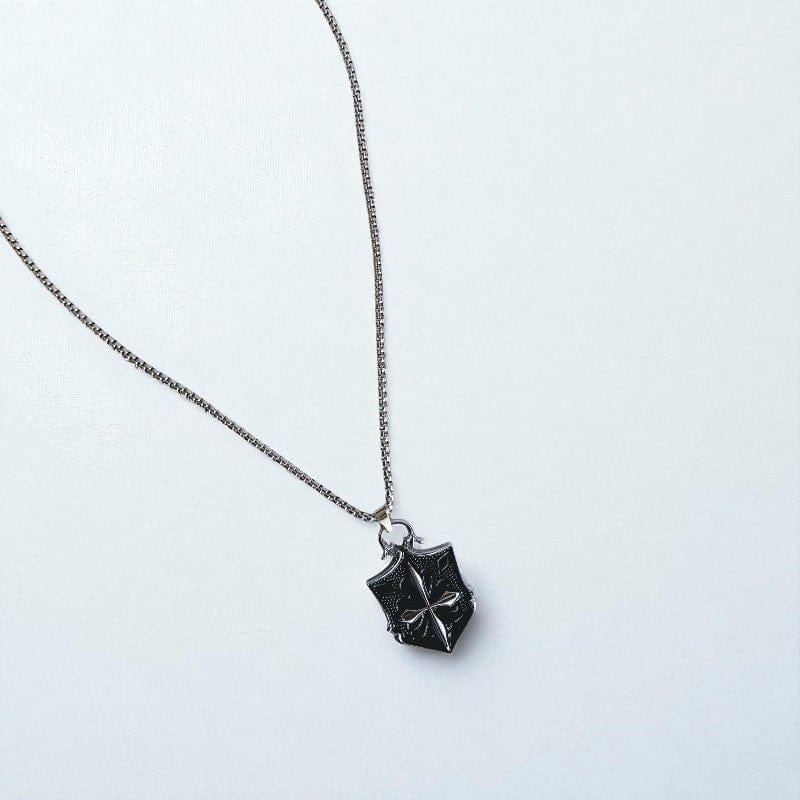 Medieval Gothic Shield Necklace | Premium Alloy - For Men | Includes: Necklace
