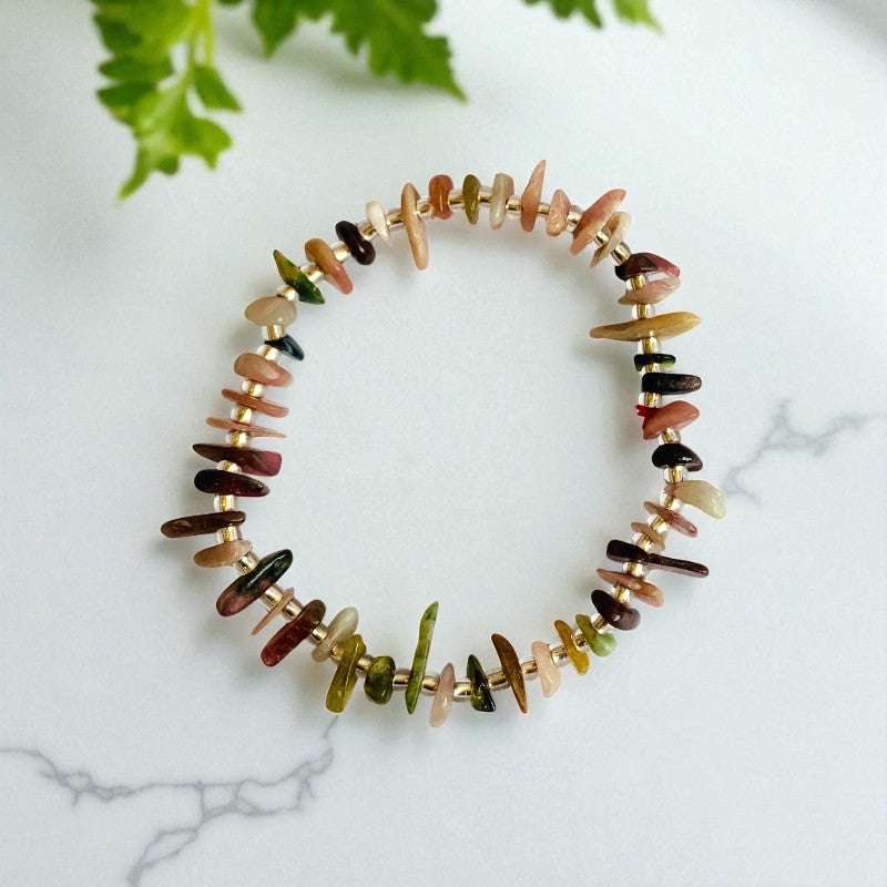 Energy Harmony Duo | Carnelian & Indian Agate - For Women | Includes: Bracelets (Set of 2)