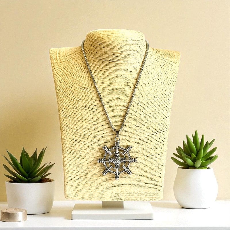 Nordic Design Icelandic Necklace | Premium Alloy - For Men | Includes: Necklace