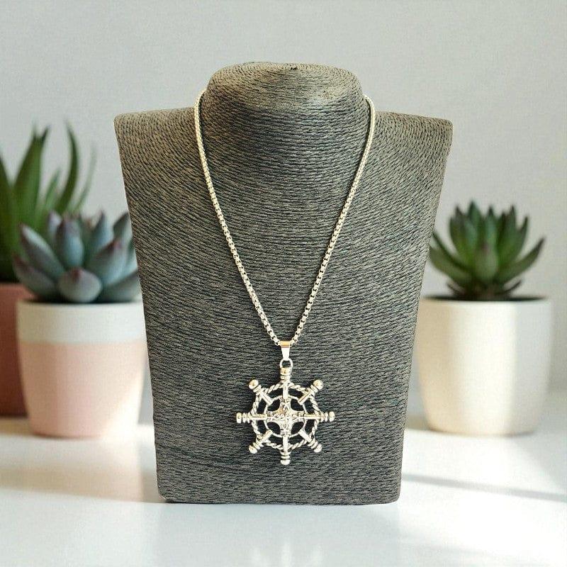 Nordic Design Icelandic Necklace | Premium Alloy - For Men | Includes: Necklace