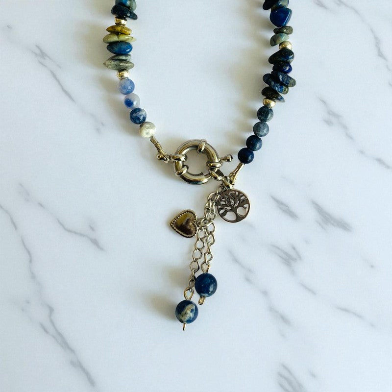 Blue Aura Bracelet | Sodalite Stone - For Women | Includes: Bracelet