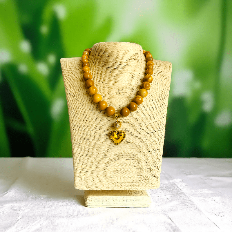 Earthbound Love Necklace | Mookaite Stone - For Women | Includes: Necklace