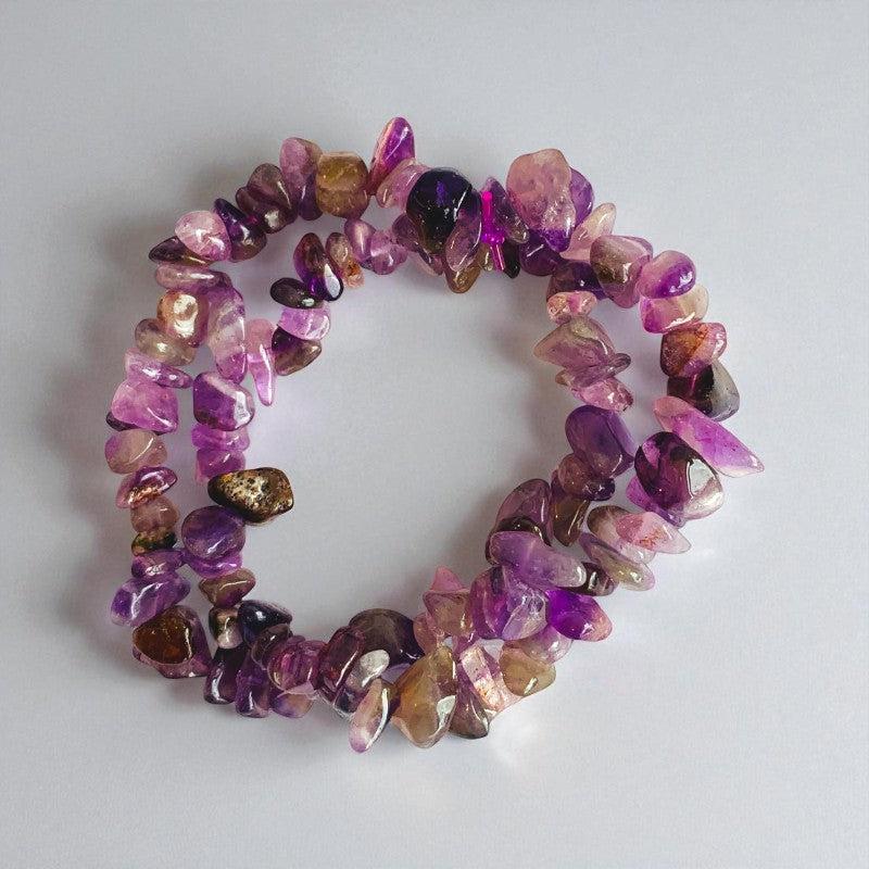 Royal Legacy Dual Layer Bracelet | Amethyst Chips – For Women | Includes: Bracelet
