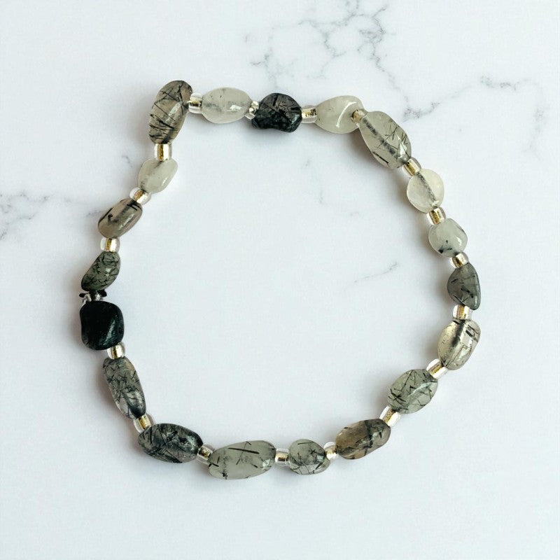 Trinity Charm | Dragon Agate, Rose Quartz & Carnelian - For Women | Includes: Bracelets (Set of 2)