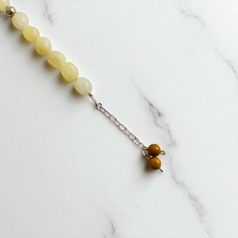 Sunburst Silver Bracelet | Yellow Aventurine & 925 Silver β For Women | Includes: Bracelet
