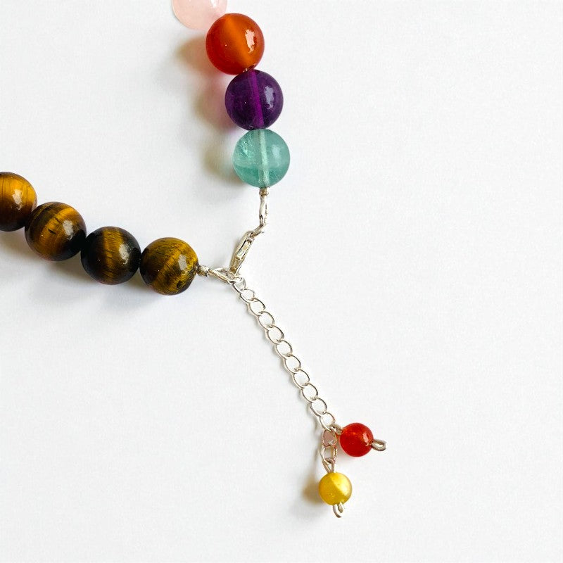 Earth Warrior Asymmetric Silver Bracelet | Tiger Eye & 925 Silver β For Women | Includes: Bracelet