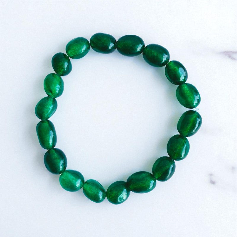 The Balance & Abundance Duo | Red Onyx & Green Aventurine β For Kids | Includes: Bracelets (Set of 2)