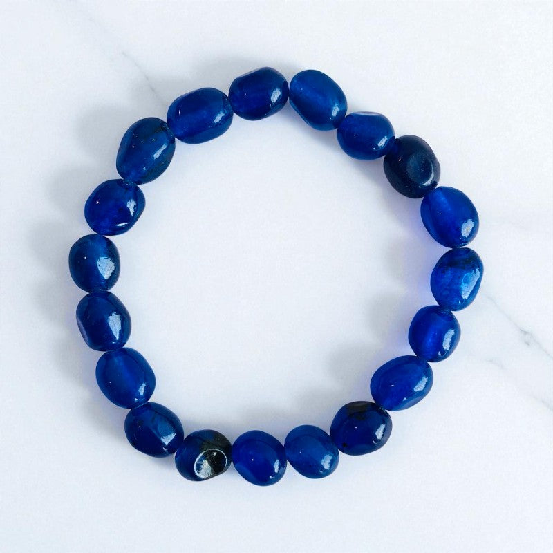 The Serenity & Strength Duo | Blue Jade & Rose Quartz β For Kids | Includes: Bracelets (Set of 2)