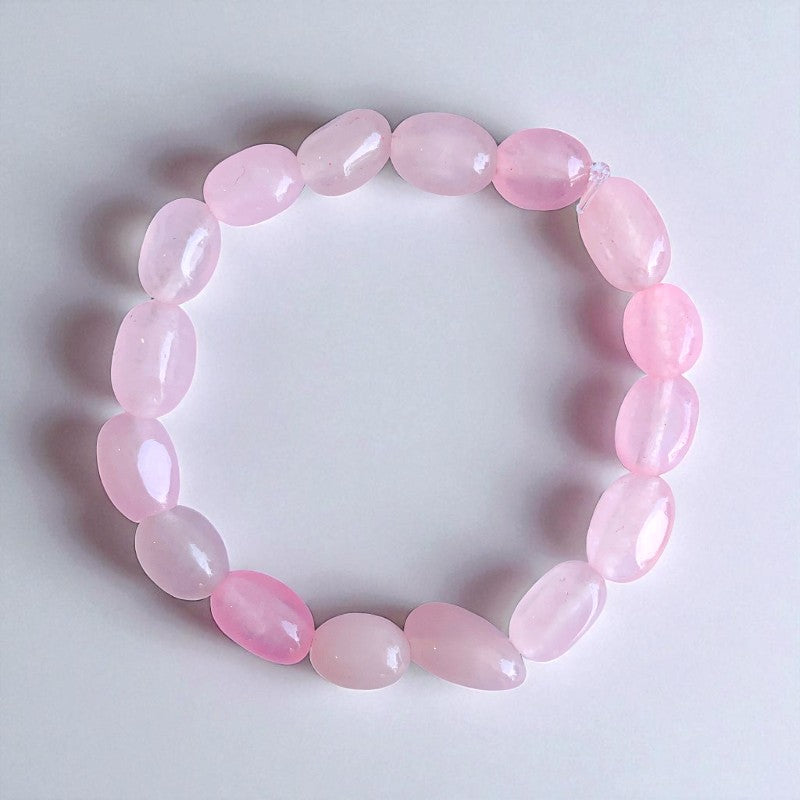 The Serenity & Strength Duo | Blue Jade & Rose Quartz β For Kids | Includes: Bracelets (Set of 2)