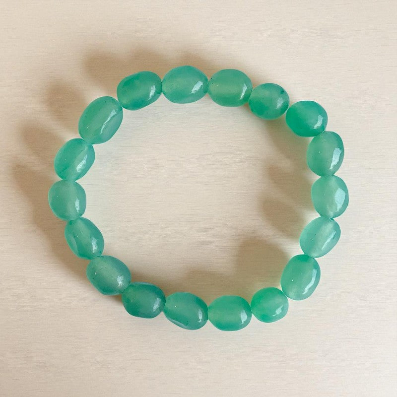The Wisdom & Willpower Duo | Green Aventurine & Multi Agate β For Kids | Includes: Bracelets (Set of 2)