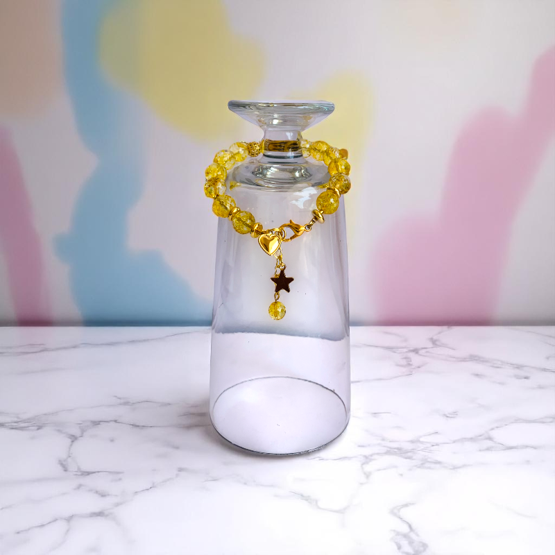 Sunny Citrine Bracelet | Citrine - For Kids Girls | Includes: Bracelet