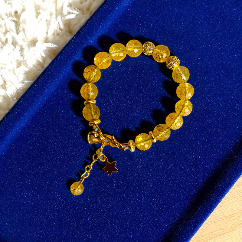 Sunny Citrine Bracelet | Citrine - For Kids Girls | Includes: Bracelet