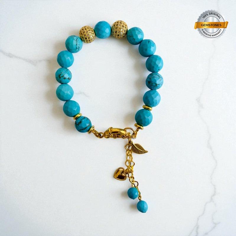 AquaMood Bracelet | Turquoise Stone - For Women | Includes: Bracelet