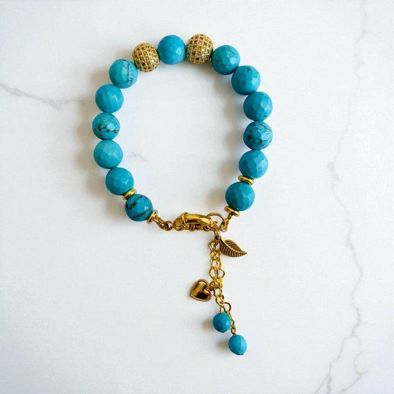 AquaMood Bracelet | Turquoise Stone - For Women | Includes: Bracelet