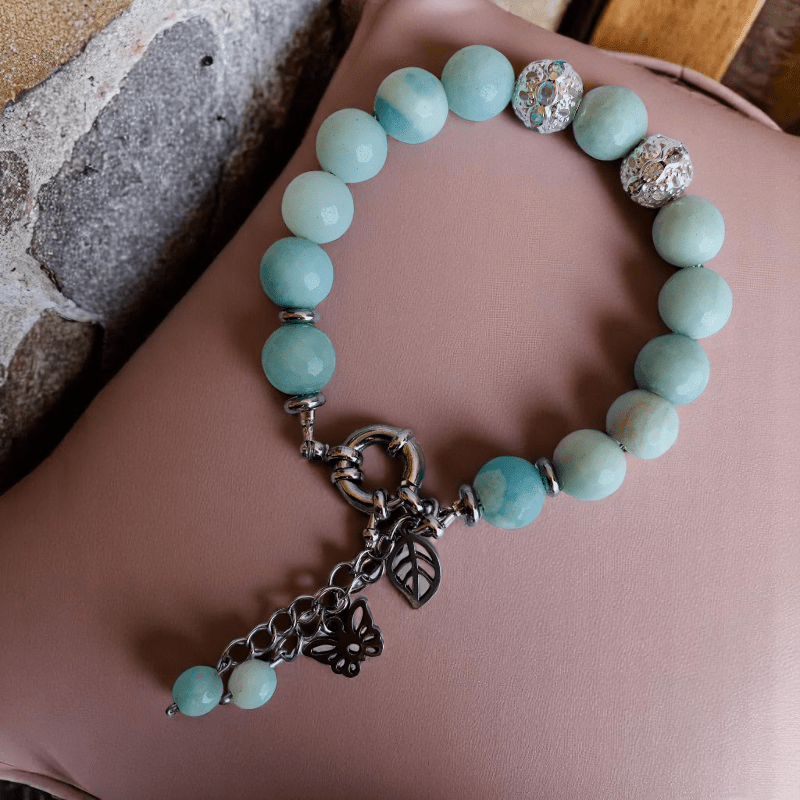 Healing Waters Bracelet | Amazonite Stone - For Women | Includes: Bracelet