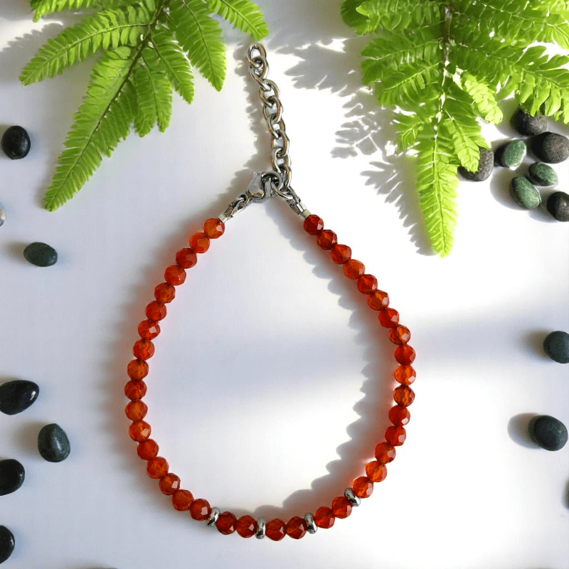 Playful Onyx Anklet | Onyx Stone - For Girl Kids | Includes: Anklet