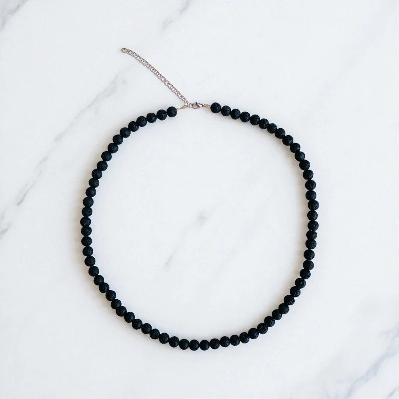 Lava Stone Necklace | Lava Stone | Unisex