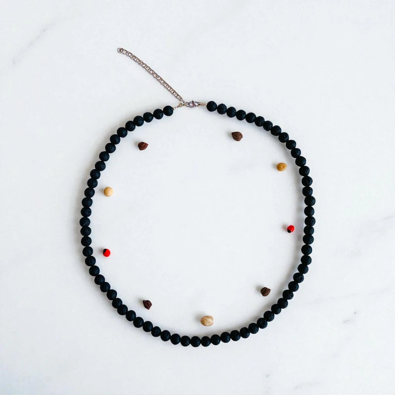 Lava Stone Necklace | Lava Stone | Unisex