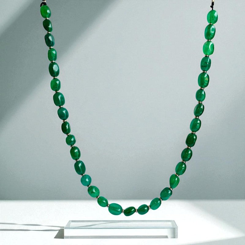 Jade Serenity Set | Taiwanese Jade - For Unisex | Includes: Necklace & Bracelet