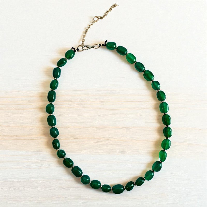 Jade Serenity Set | Taiwanese Jade - For Unisex | Includes: Necklace & Bracelet