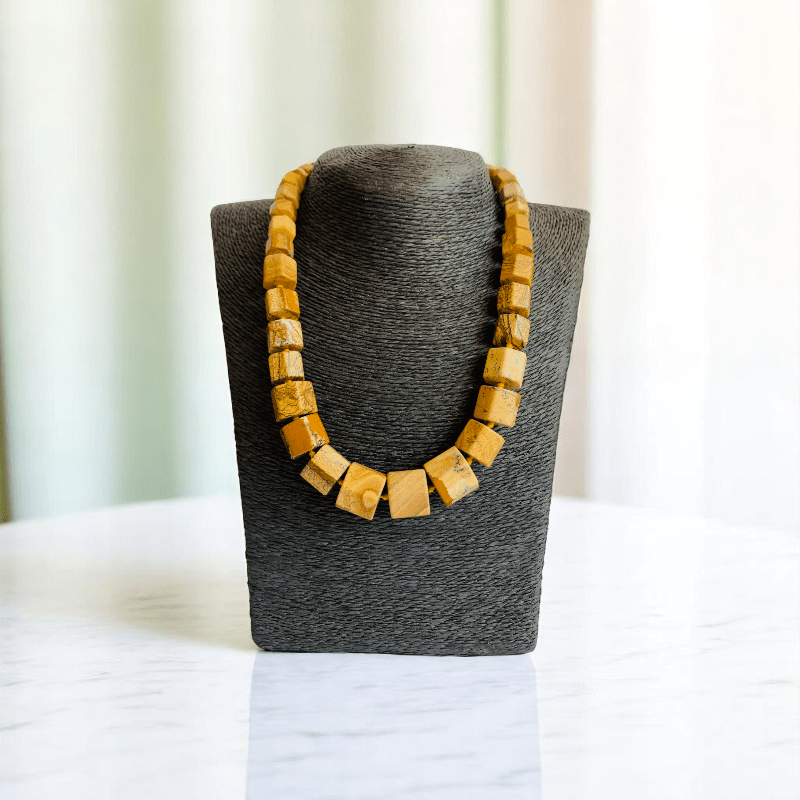 Dawnlight Necklace | Picture Jasper Stone - For Women | Includes: Necklace